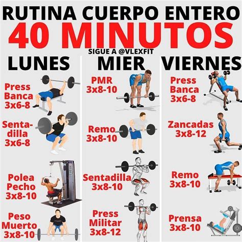 Rutina Gym 4 Días Hombre LA MEJOR RUTINA DE ENTRENAMIENTO / ¡4 DÍAS POR SEMANA! - YouTube